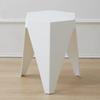 Ins Creative Modern Shoe Replacement Bench Footstool Non Slip Thick Plastic Small Stool Low Geometric  Furniture Home