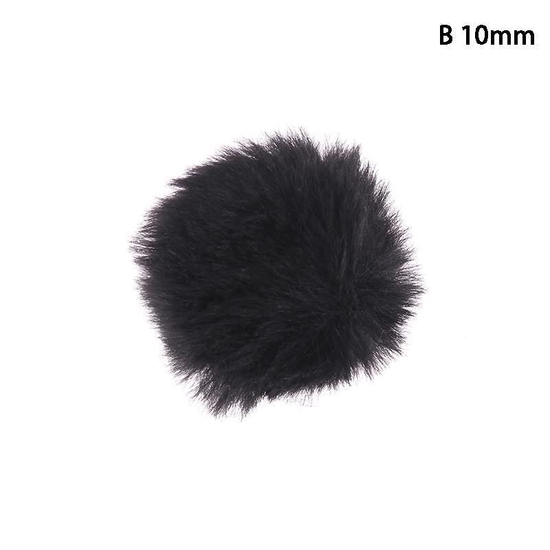 1Pc Universal Furry Microphone Wind Protector Mini Size Furry Windscreen Microphone Windscreen Protective Case Accessories