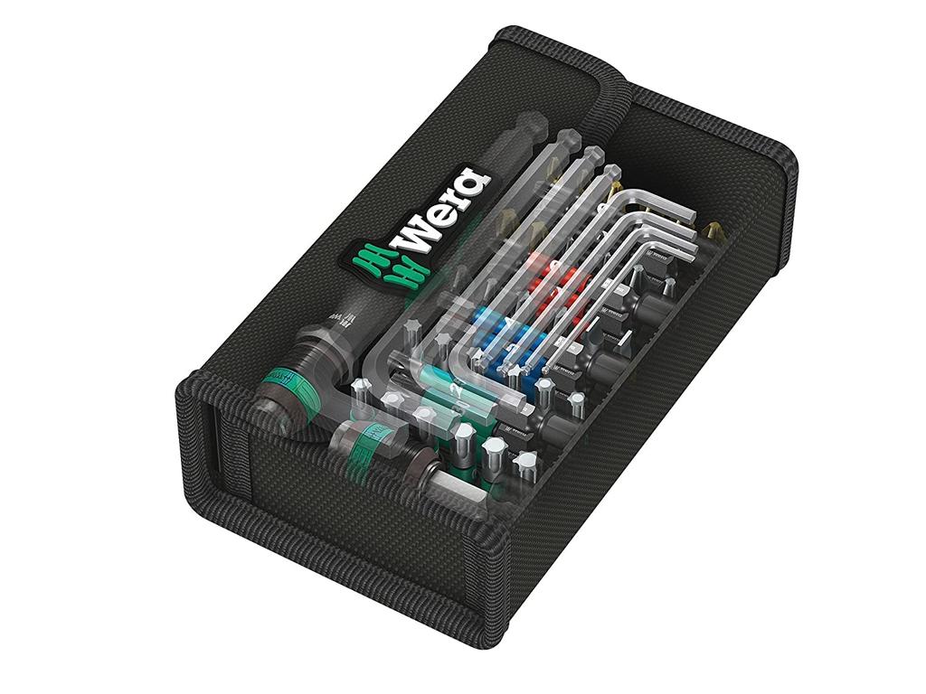 Wera 05057460001 Kraftform Kompakt Set Imported from 100, 52-Piece [Officially Japan]
