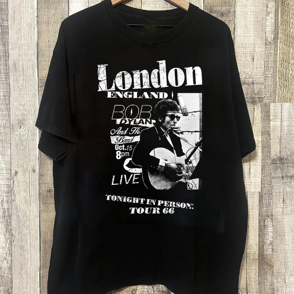 HOT Bob Dylan Black Cotton UnisexS-5XL Gift For Fans Shirt AD272 Unisex T-Shirt XXL