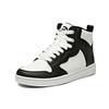 Anta Lifestyle Series Non-Slip Shock Absorbing High-Top Sneakers Women Sneakers White Black 92948088-6