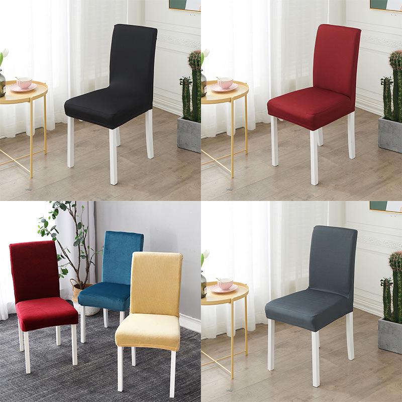 Universal Waterproof Elastic Chair Cover for Dining and Stools - Perfect for Home, Hotel, and Restaurant Use