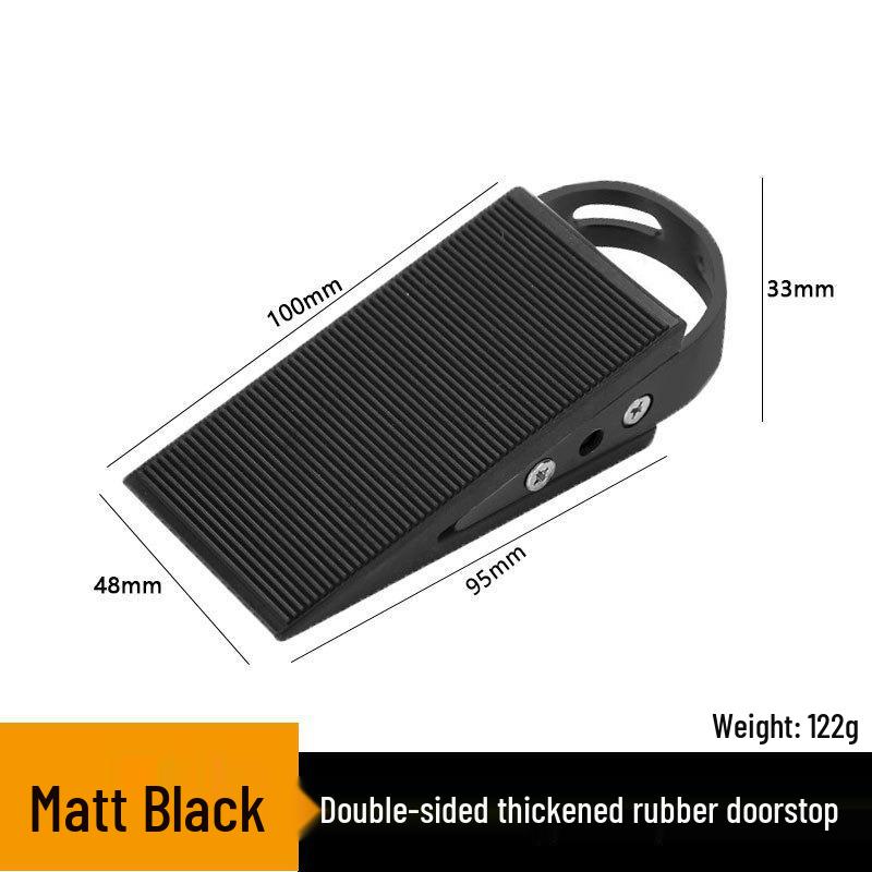 Adjustable Spring Door Stopper - Anti-Collision Door Blocker, Windproof and Heightened Door Wedge.