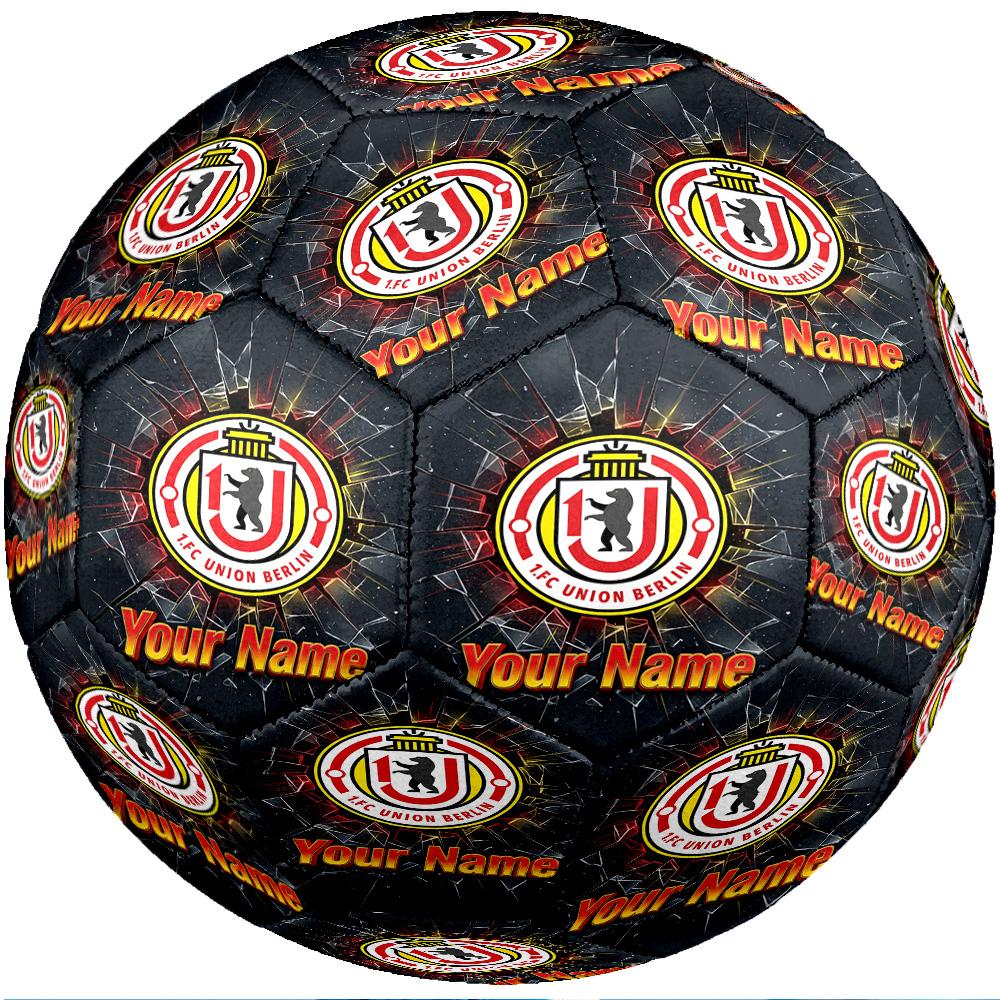Union Berlin FC Fashion Size 5 Football Wearproof Non‑Slip Soccer Ball For Sports Training Entertainment Use