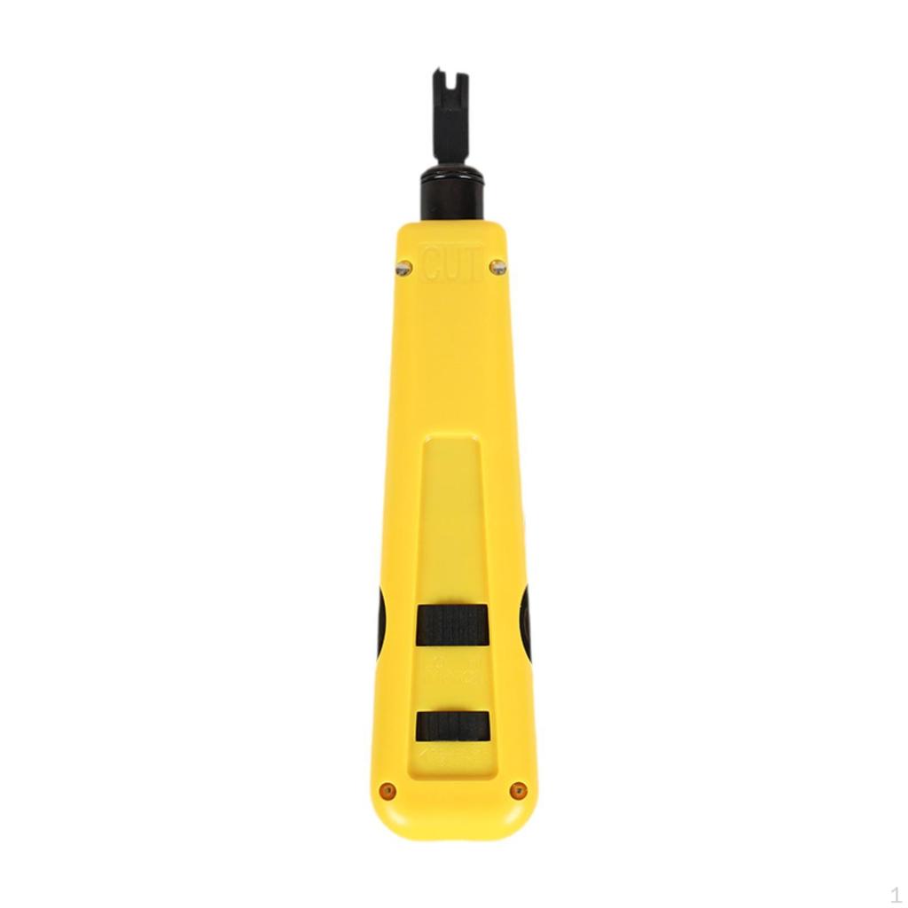 110/88 Type Punch Down Tool Adjustable Wear Resistant Manual Multifunction Network Cable Module