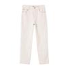 Sweet Basil Women's Straight-Leg Long Jeans