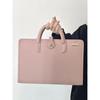 Protective Pink Laptop Handbag - Gender-Neutral Computer Case