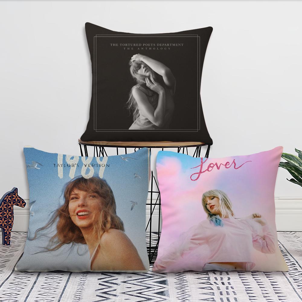 Taylor Singer S-Swift cushion cover soft Comfortable Pillow Case for Sofa Living Room Home office Decor Protective Covers