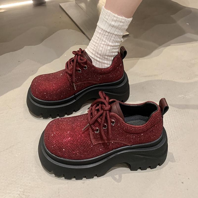 Women Platform Shoes Crystal Luxury Loafers Trend Brand Designer 2025 Summer New Sneakers Woman Sandals Casual Botas