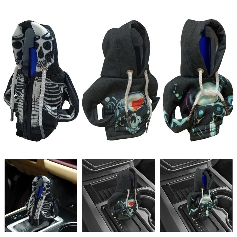 Gear Shifter Cover, Universal Shifter Knob Cover, Funny Sweater Hoodie for Gearshift, Car Shifter Stick Protectors