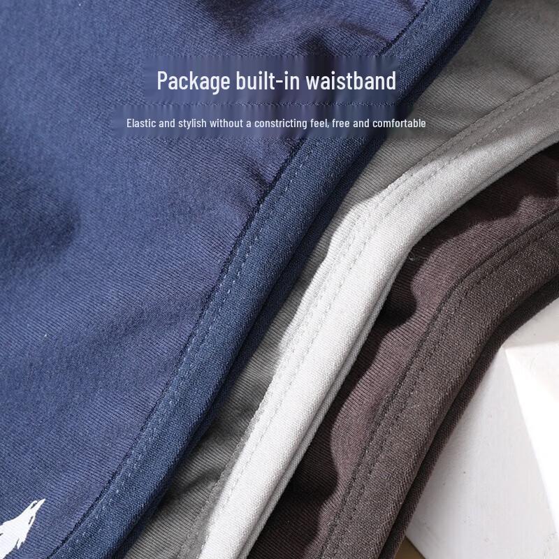 SEPTWOLVES Men's Breathable Cotton Briefs 4-Pack