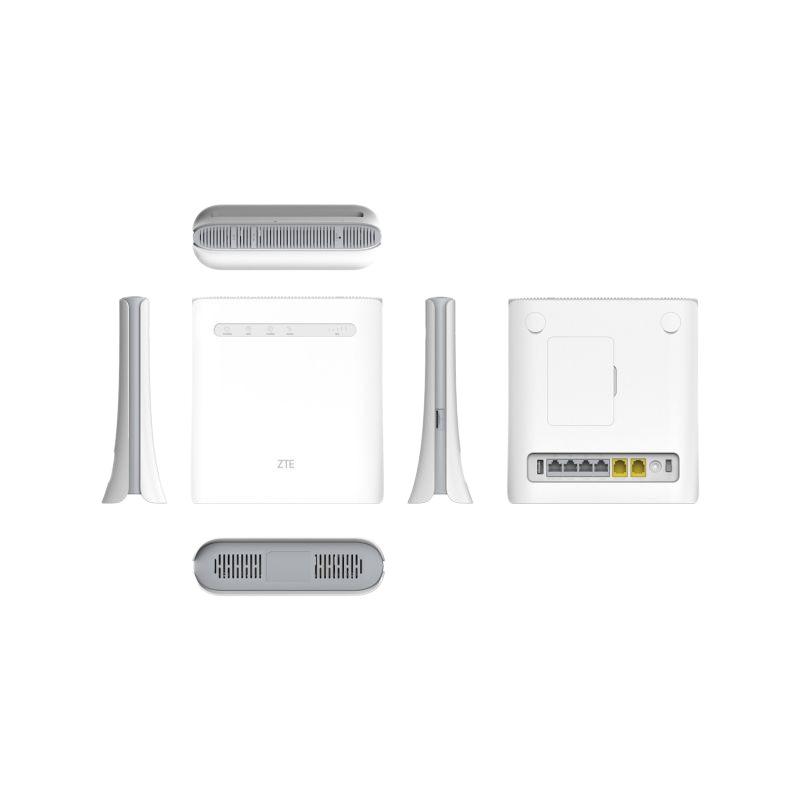 ZTE MF286R 4G SIM-Karten-Router: Dual-Band WiFi 6 CAT6 CPE für Büro & Zuhause.