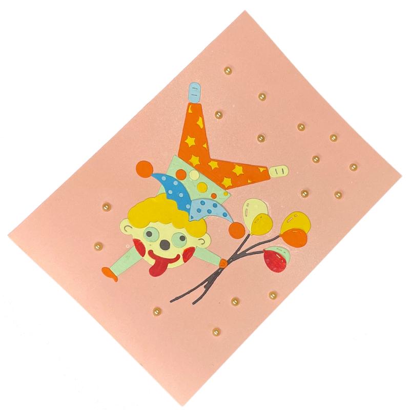 Metal Cutting Dies for DIY Scrapbooking Card Gifts Making Supplies Exquisite Clown Die Cuts Stencil Cutting Dies 1 Set