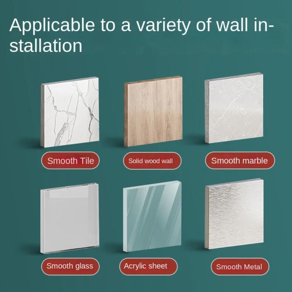 Easy-Install No-Drill Shower Head Holder - Adjustable, Fit with Suction Cup Base for Bathroom Accessories Amagi