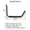 Good-Kayak Storage Hook Wall Mount Light Weight Scratch-Resistant Canoe Hangers Garage Rack Surfski Paddleboard Snowboa