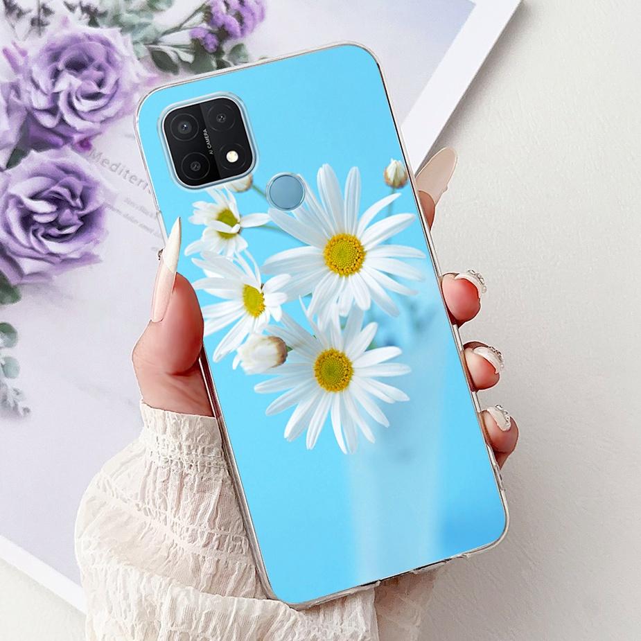 

For Oppo A15 A15s Case CPH2185 CPH2179 New Luxury Painted Cover Soft Slim Phone Case For Oppo A15s A 15 OppoA15 Back Cover Coque Oppo A15S