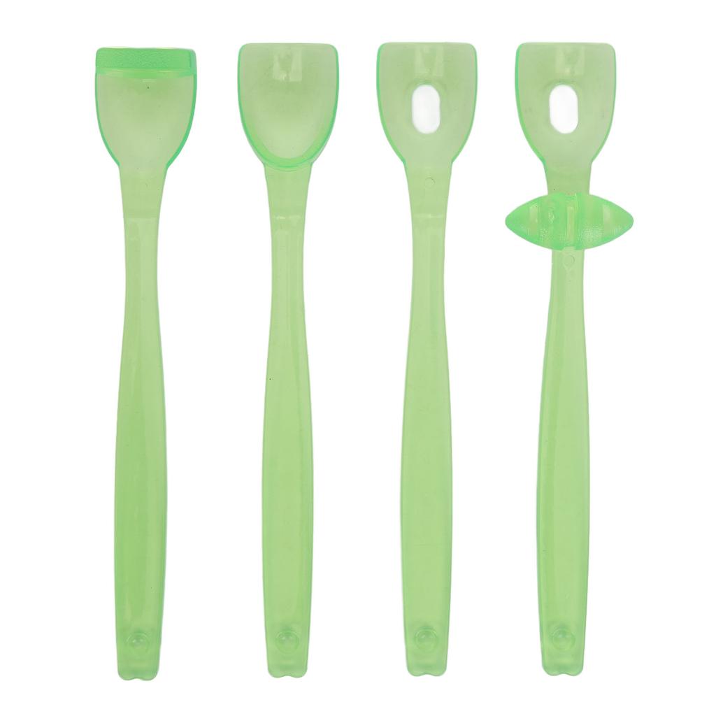 4pcs Tongue Muscle Trainer Lateralization Lifting Oral Muscle Exerciser for Language Disorders with 