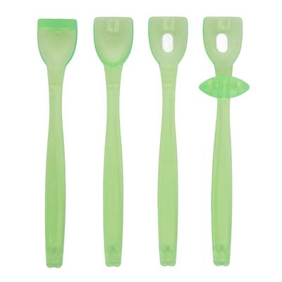 4pcs Tongue Muscle Trainer Lateralization Lifting Oral Muscle Exerciser for Language Disorders with