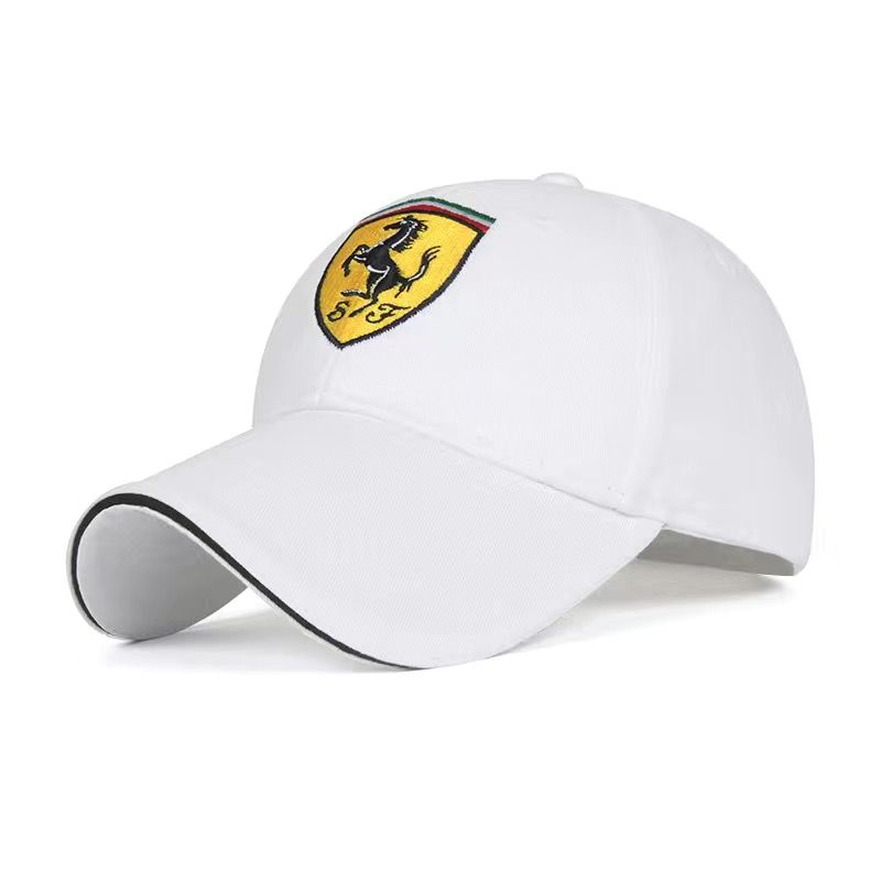 Car Baseball Cap Spring And Autumn Outdoor Universal Adjustable Casual Hats Sunscreen Hat For Ferrari 499P 2022 488 250 F1 458