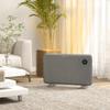 1200W Electric Convector Heater, Freestanding or Wall Mounted, Space Heater with Adjustable Thermostat, Timer, Grey