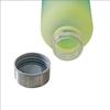 550ml Sport Water Bottle With Time Marker Motivational Reusable Fitness Sports Outdoors Travel Leakproof Frosted Plastic Cup