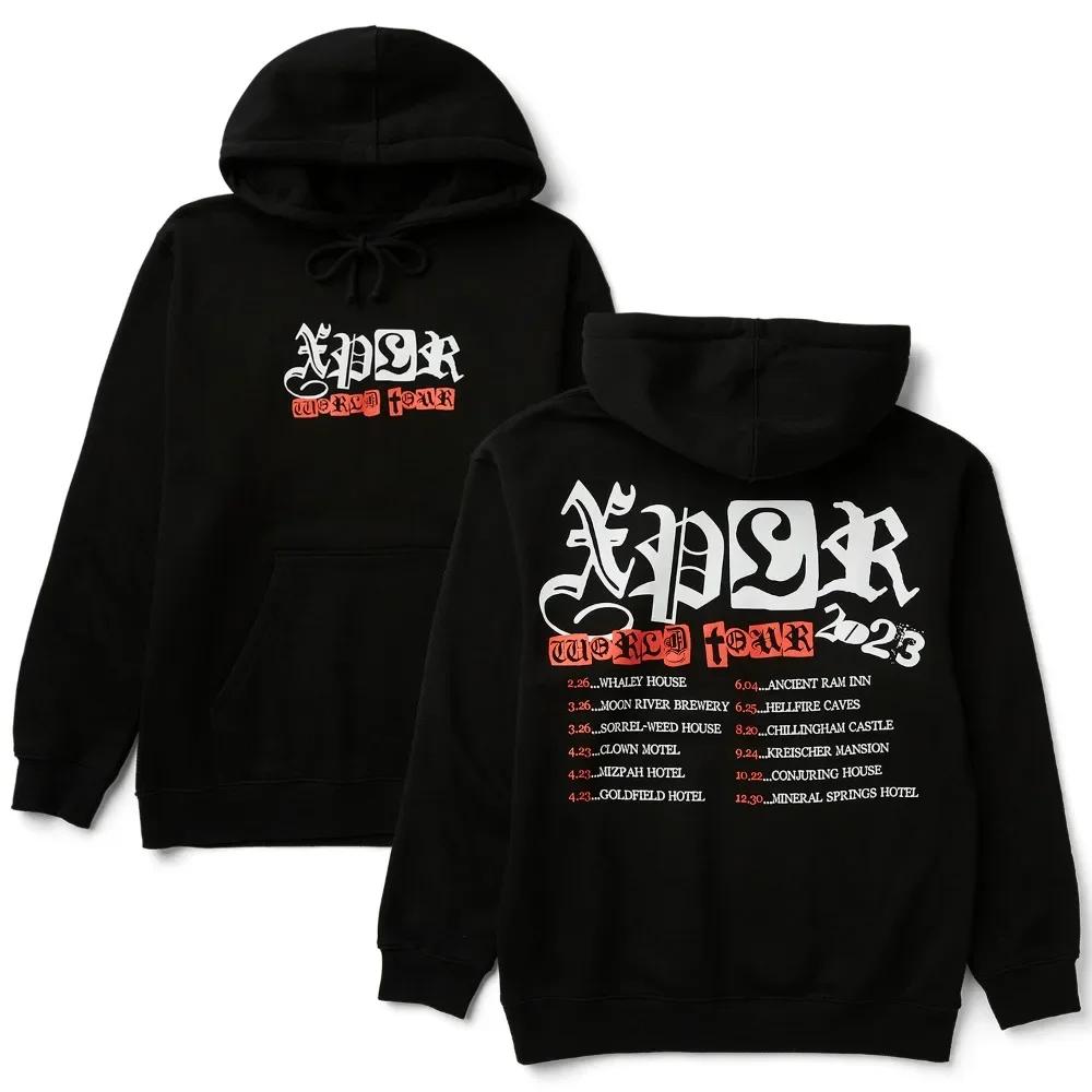 XPLR-Sudadera con capucha para hombre y mujer ropa informal Unisex con estampado de Sam y Colby Punk Pin Merch