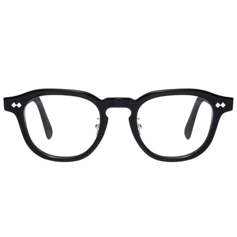 RECLOW RECLOW LAND TEMPLE NO.1 BLACK Acetate Glasses