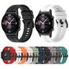Silicone Strap Adjustable Watchband Sweatproof Replacment Sport Watch Bands with Clasp Wrist Strap for Honor Watch GS3 GS4 Strap