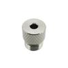 Precise Stainless Steel Drill Sleeve Drill Bushing 8Pcs 3-10mm Diameters M14x1.5 Threads NonSlip Textured Surfaces