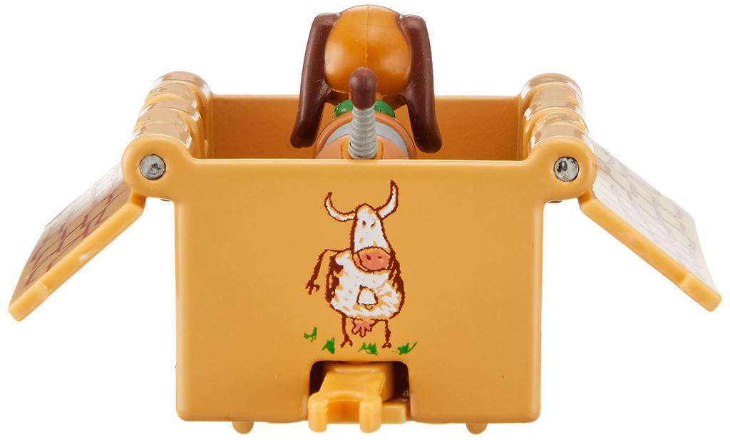 Tomica Dream Tomica Ride-On Toy Story TS-08 Slinky Dog & Cardboard Toy Box