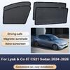 Sun Shades For Lynk & Co 07 2024~2026 2025 CS21 Sedan Sunshades Heat Insulation Curtains Privacy Windows Visors Car Accessories