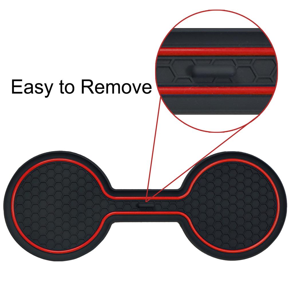 Car Cup Holder Waterproof Anti Slip Insert Coasters Pads Interior Accessories Durable Car Coaster For Toyota Camry 2018-2021