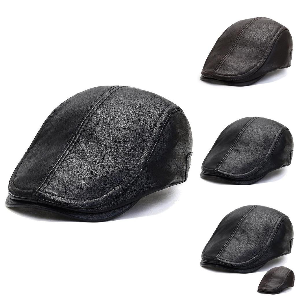 Stylish Retro Japanese Duckbill Cap For Men In Warm Cozy Fabric For Outdoor Use