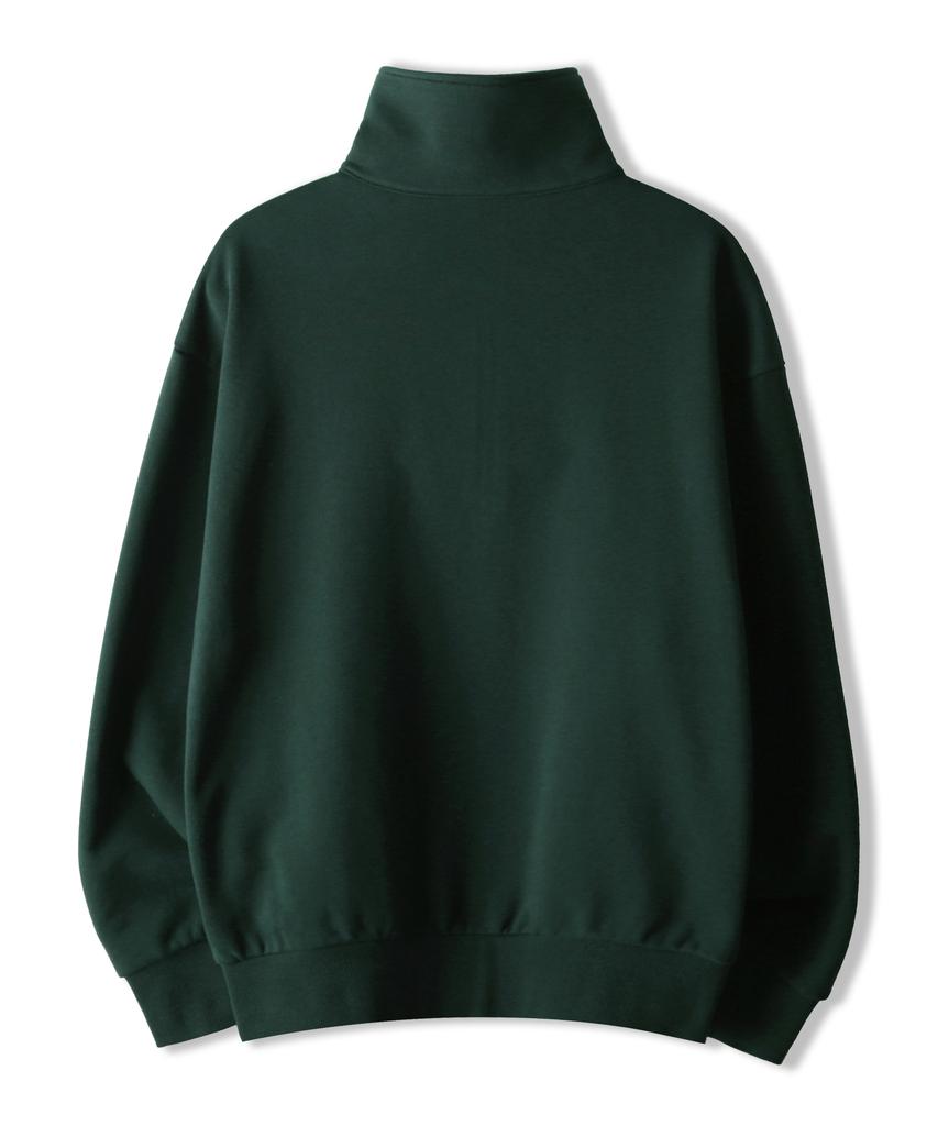 JEEP A1 Basic Women Half Zip-Up Sweat (Jo5Tsf831Gn)