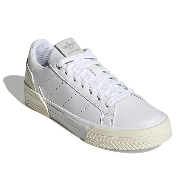 Adidas Originals Court Tourino Casual Low-Top Sneakers Women Sneakers White Gray GZ0829