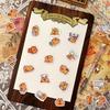 125Pcs/Set Capybara Q-3 Mini Diary Manual Stickers DIY Scrapbooks Album Decor Decals Stickers