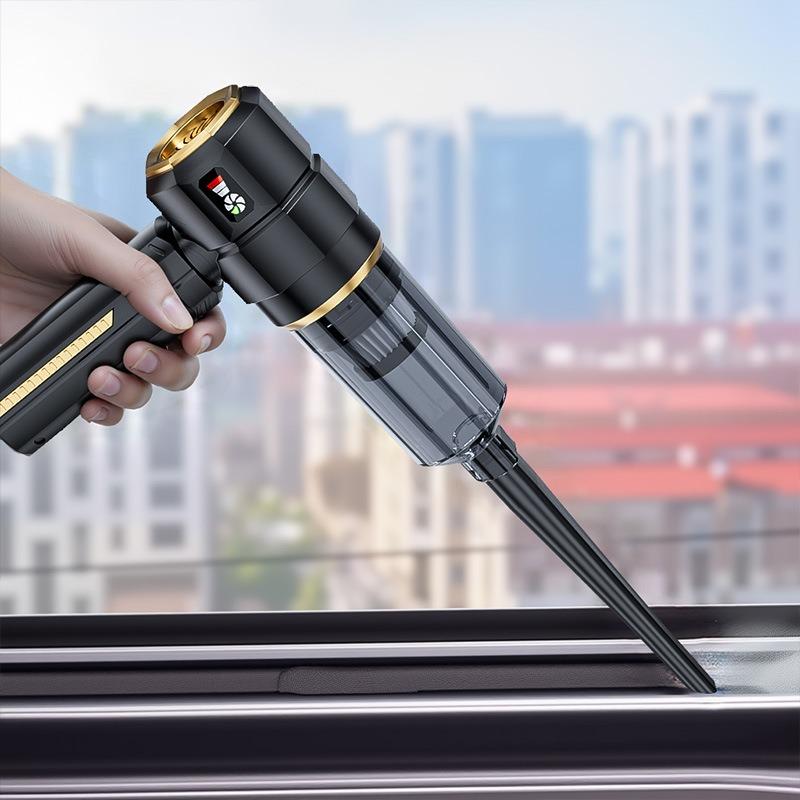 Aspirator de mașină de înaltă putere, portabil, portabil, fără perii, cu motor fără perii, mașină de curățat cu aer puternic pentru aparate electrocasnice