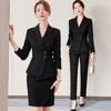 Damen Langarm Business-Anzug Set