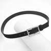 Retro Suede Leather Belt Luxury Design Frosted Waistband Trendy Business Waist Belt  For Women