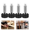 Pack of 4 M6 Knurled Handle Quick Releases Pin Stainless Steel Spring Plunger Locking Screw for Industrial Use