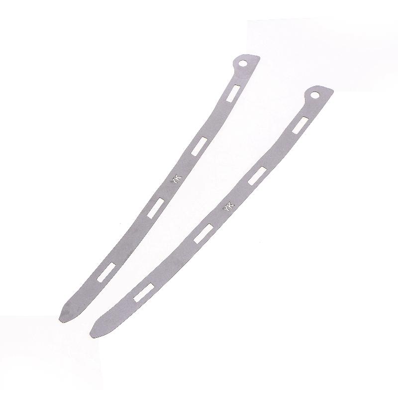 2Pcs Gap Broken Opening Bad Buckle Repair Metal Bracket For 5Th Generation City Gm6 Front Bumper Repair Metal Plate Buckle
