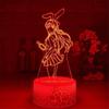 Anime Waifu Mai Sakurajima Led Night Light For Bedroom Decor Mai Light Gift For Friend Sakurajima Bunny Girl Led Lamp Anime Gift
