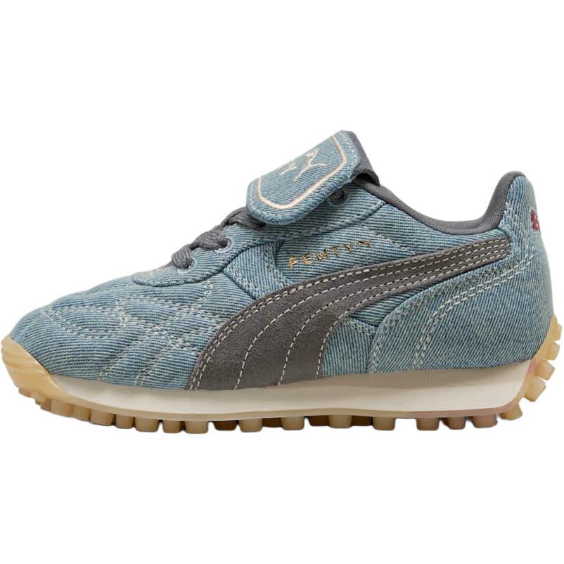 

Смурфики x Fenty x Puma Avanti LS Прошитые Кроссовки для Маленьких Детей Сланцево-Небесно-Джинсовые Детские Кроссовки Синие 404151-01 35