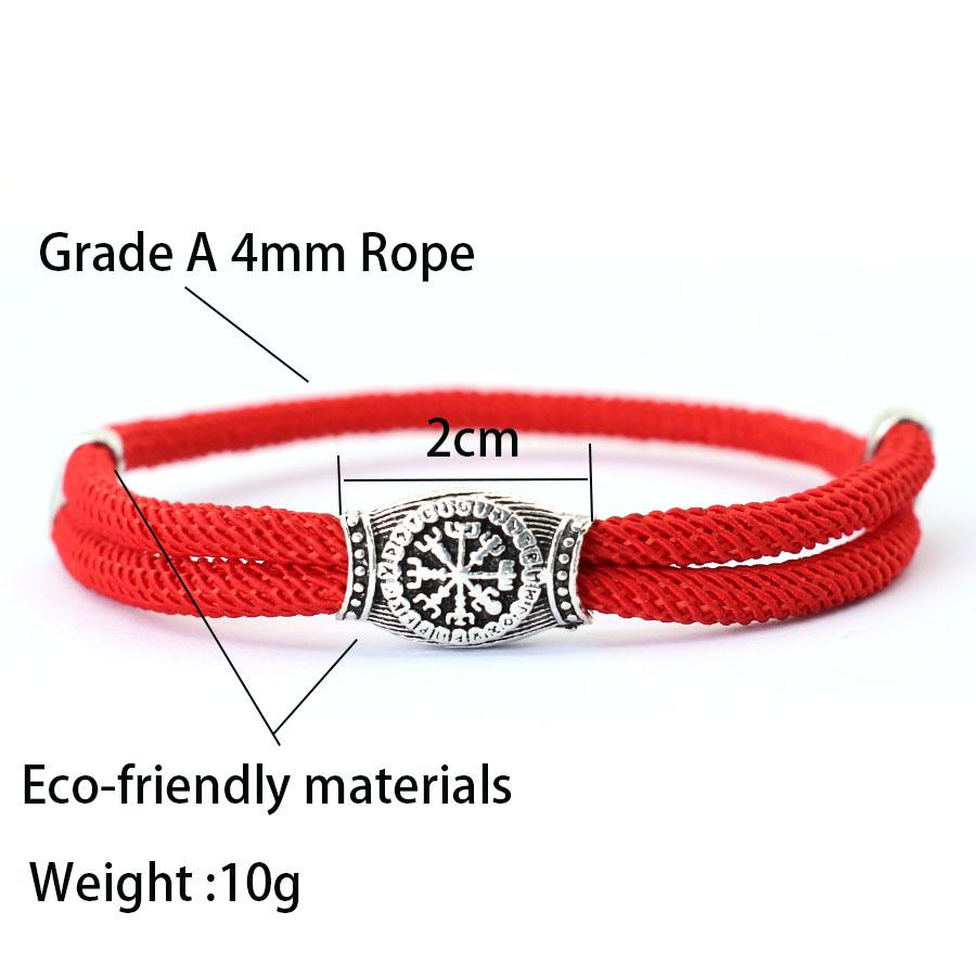 Unique Men Viking Bracelet Grade A 4mm String 7 Colors Available Sports Sweatrope Braslet Boyfriend Accessories Healing Braclet