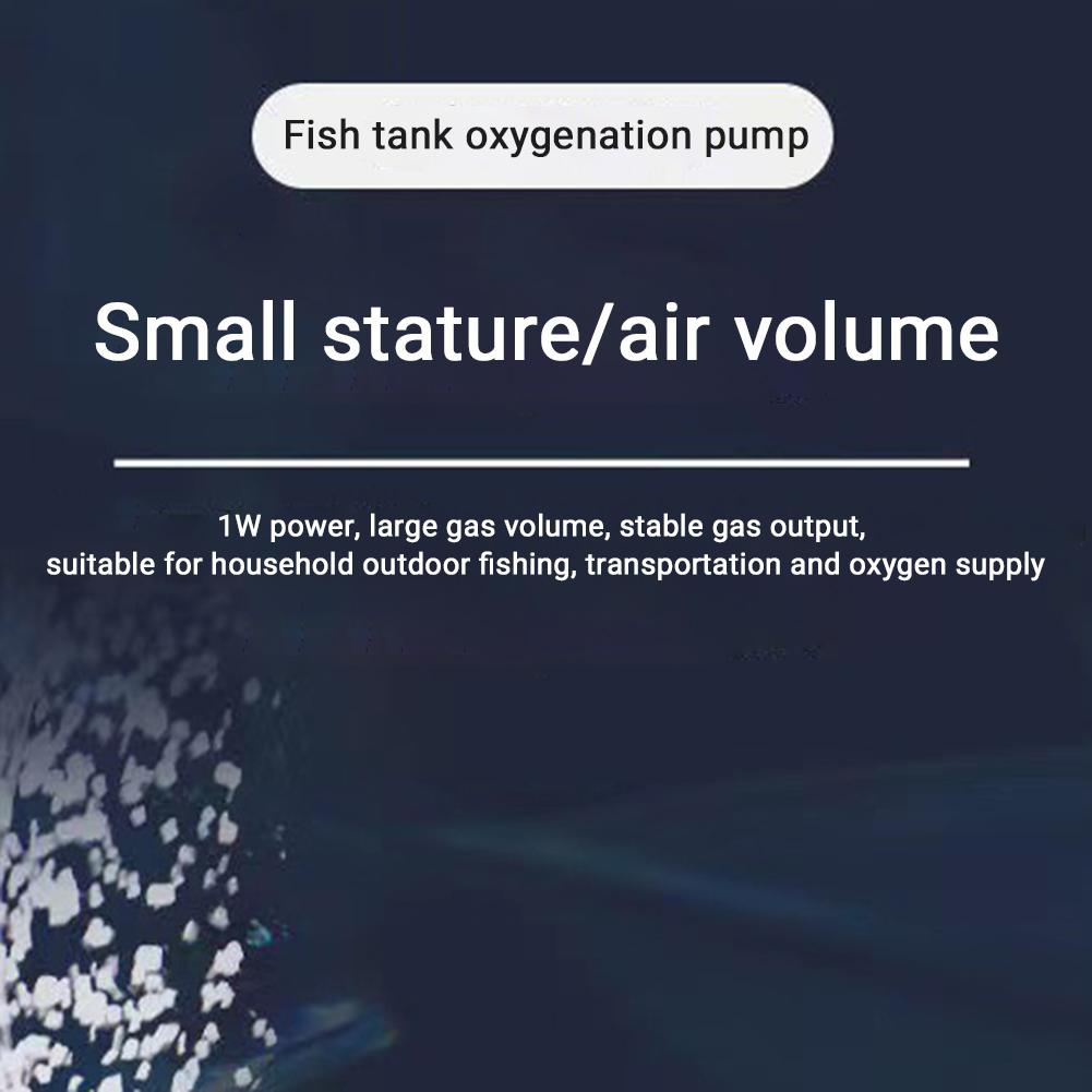 USB Oxygen Pump Air Pump Portable Outages Fish Air Pump Quiet Mini