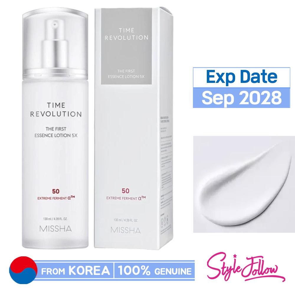 

[MISSHA] Time Revolution The First Эссенция-лосьон 5X 130 мл (1шт) 1pc + Sample Gifts