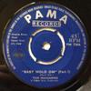 7inch Record MOHAWKS  Baby Hold On PM739 Pama Records 1968 UK SoulFunk Used