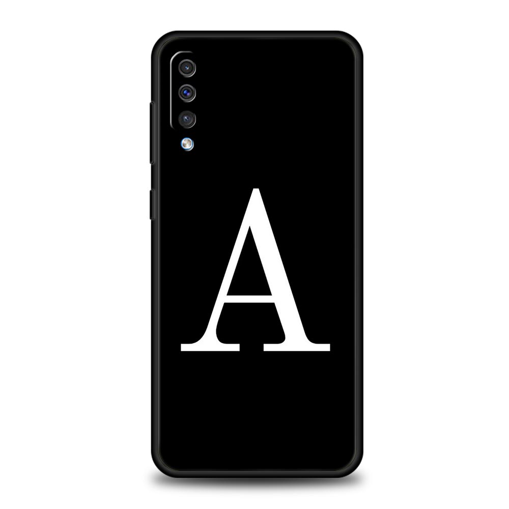 

Initial Letter A Z Phone Case For Samsung Galaxy A56 A36 A26 A34 A17 A16 A06 A14 A12 A54 A72 A24 A22 A20e A52 A50 A40 A32 Cover Samsung A20-A30