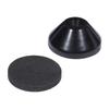 HIFI Sound Speaker Stand Hemispheres Amplifiers Shock Absorbers Feet Pad Vibration Stand Ebony Anti-shock Selfadhesive