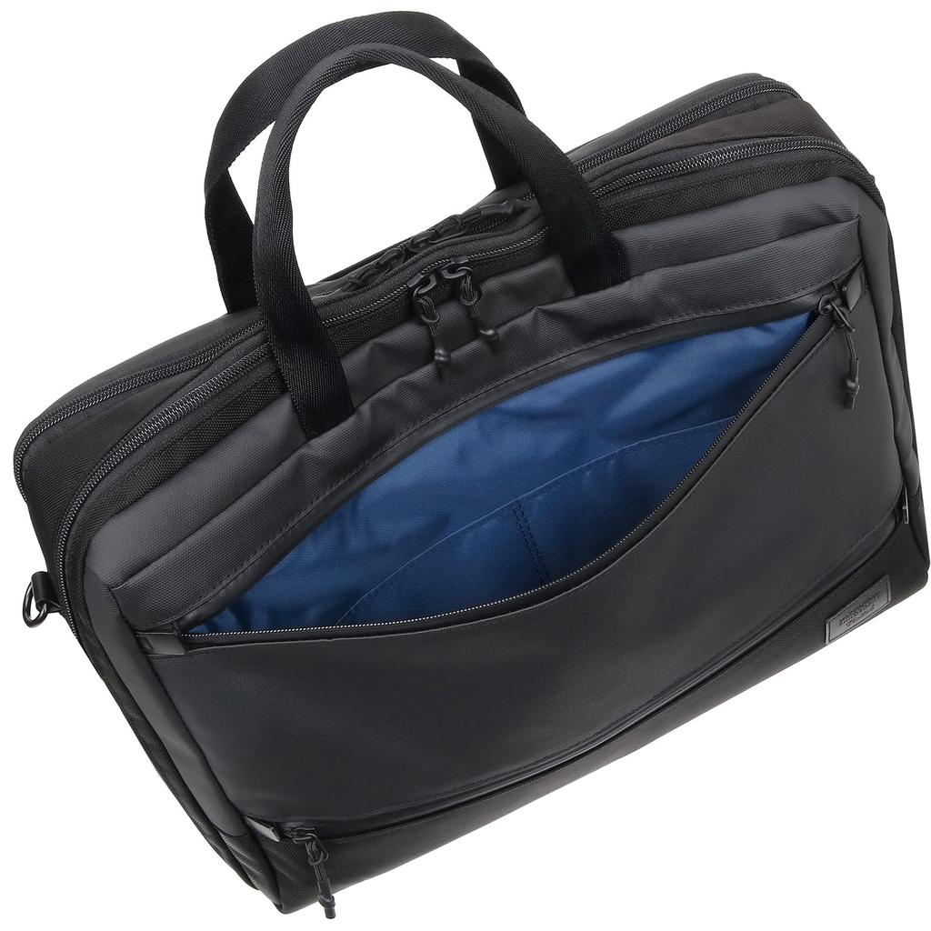 Mackintosh Philosophy Men's Trotter Bag 5, Two-Compartment Business Bag, Fits B4 Size, 14.0-inch Laptop, 2-Way Design, Polycarbonate Film Finish, No.